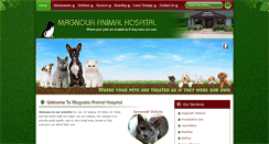 Desktop Screenshot of magnoliaanimalhospital.net