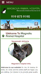 Mobile Screenshot of magnoliaanimalhospital.net